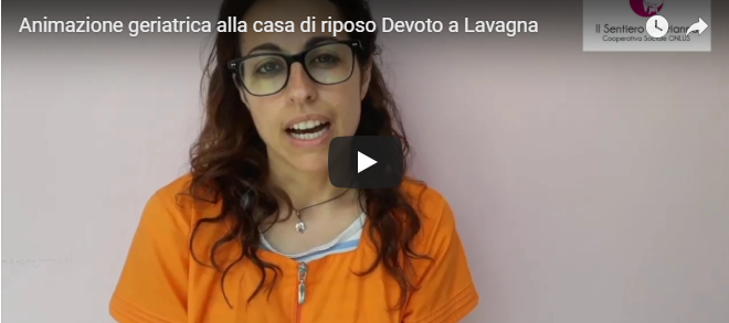 Animazione geriatrica alla casa di Riposo Devoto di Lavagna